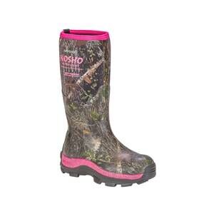 NEW DRYSHOD women's nosho ultra hunt boots in camo pink